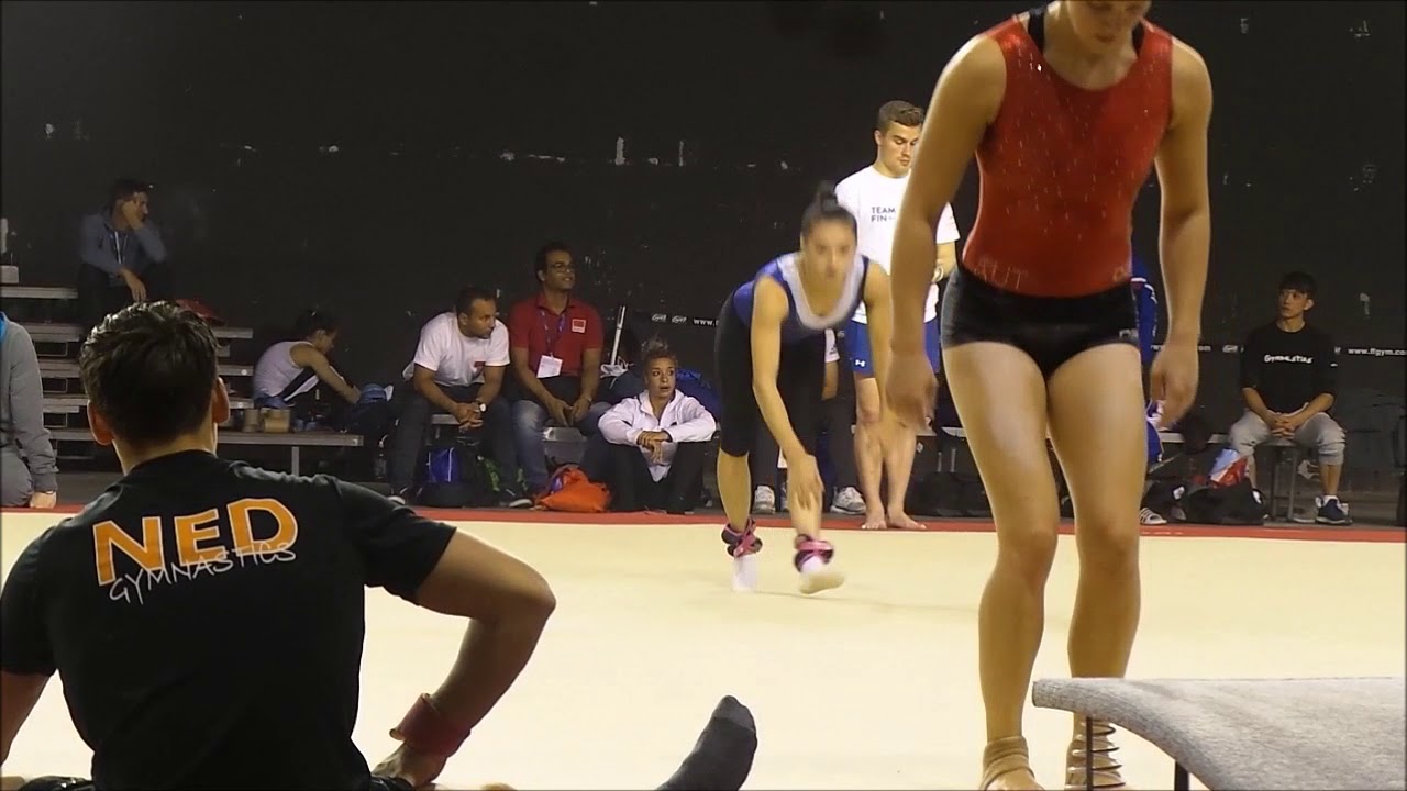 Training with Larisa Iordache - Bercy 2017
