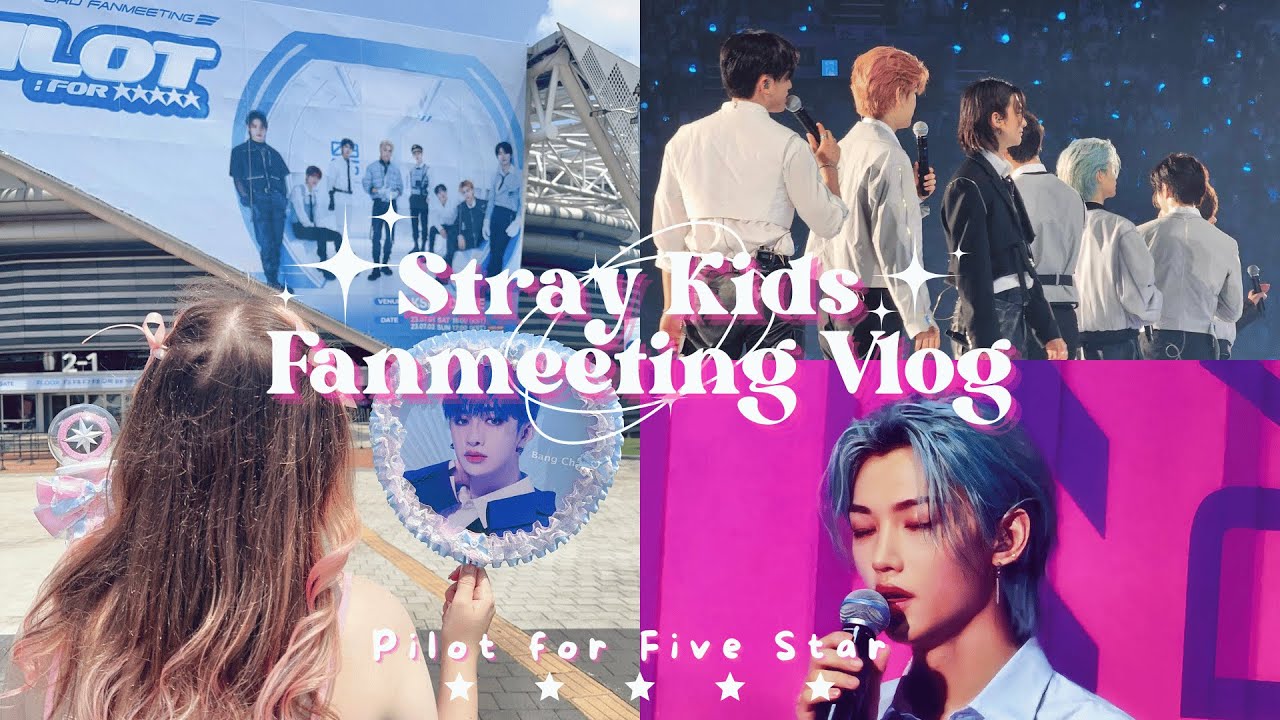 ☁️ ♡ stray kids fanmeeting | concert vlog ♡ ☁️