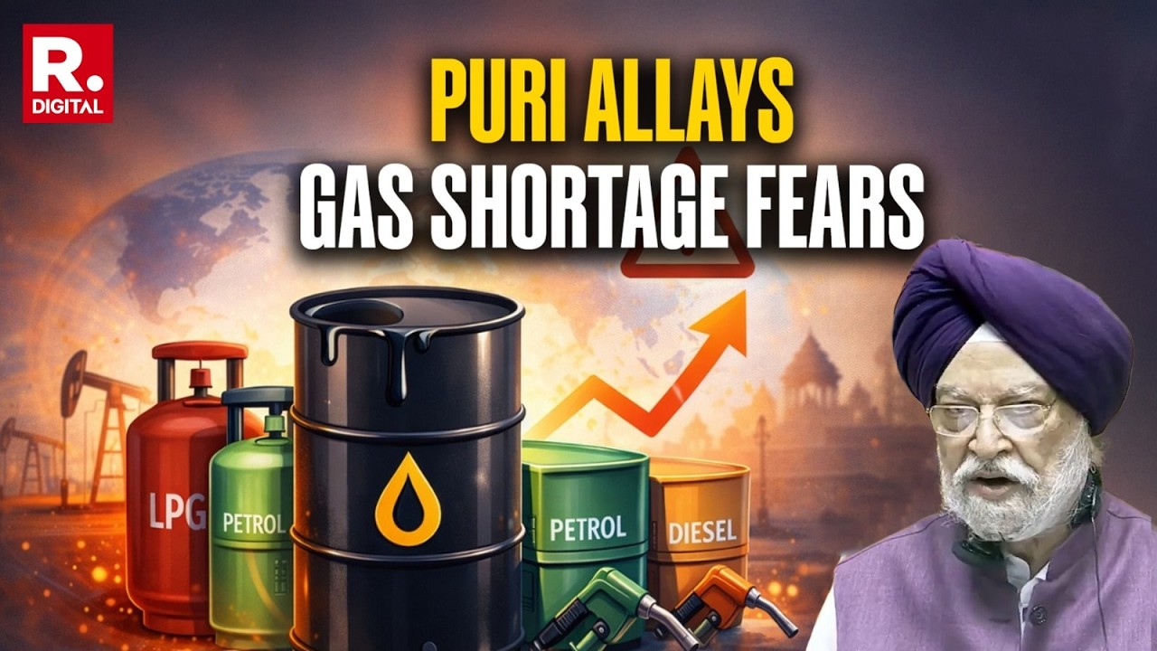 Hardeep Singh Puri Ensures India's Crude Oil Supply Is Secure Amid Iran-US War I Strait of Hormuz