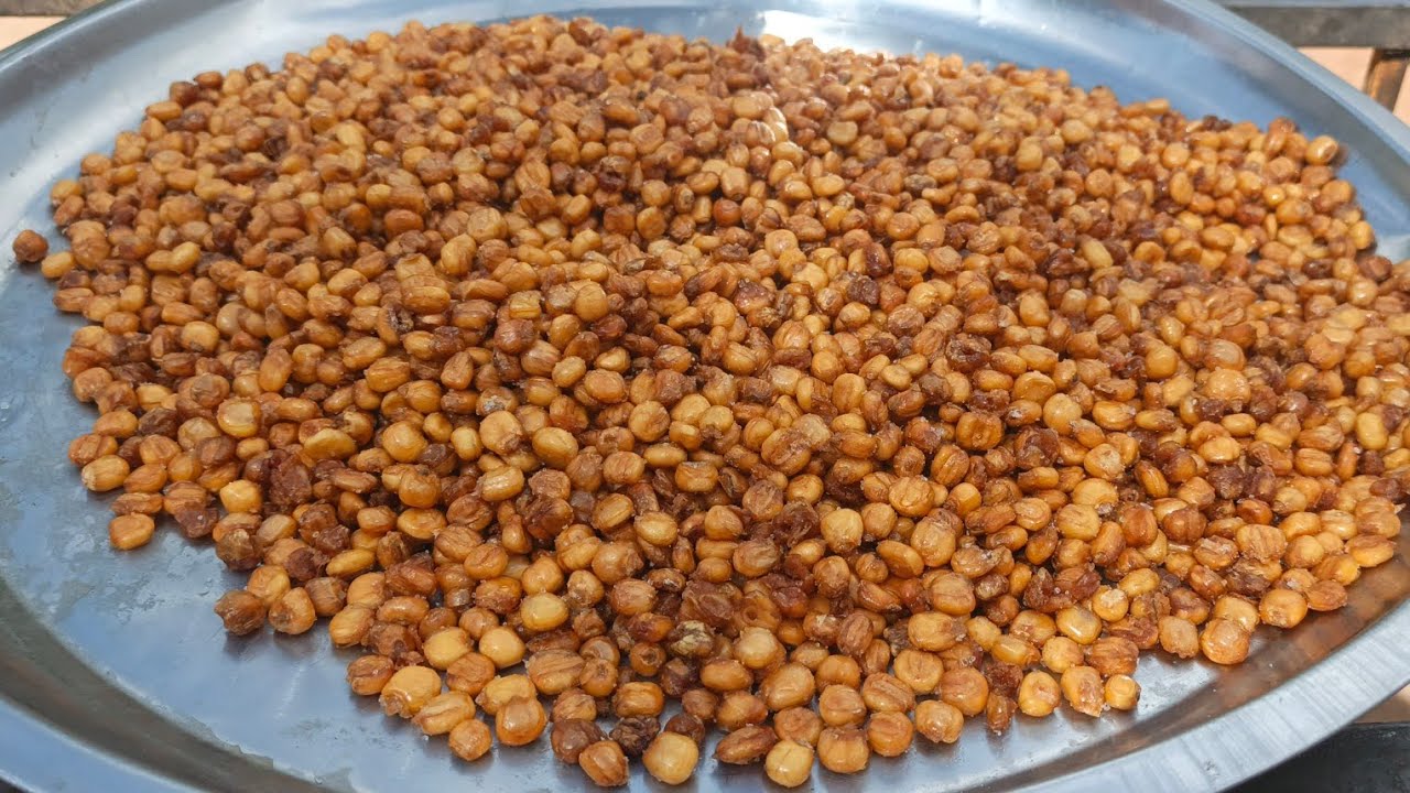 YIGA OKUSIIKA AMAWOGOLA | CRISPY & CRUNCHY FRIED HARD CORNS - MAIZE SNACK RECIPE