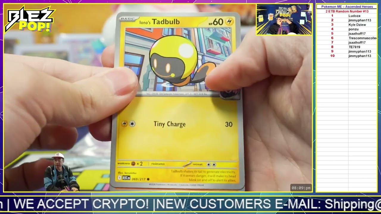 Pokemon Mega Evolution Ascended Heroes 2 ETB Break Random Number #13