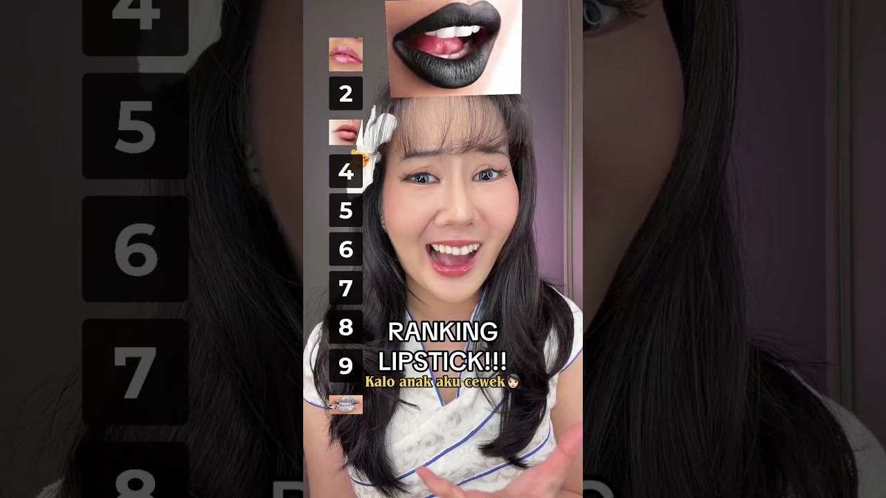 RANKING LIPSTICK KALO ANAK AKU CEWEK!!!!👩🏻