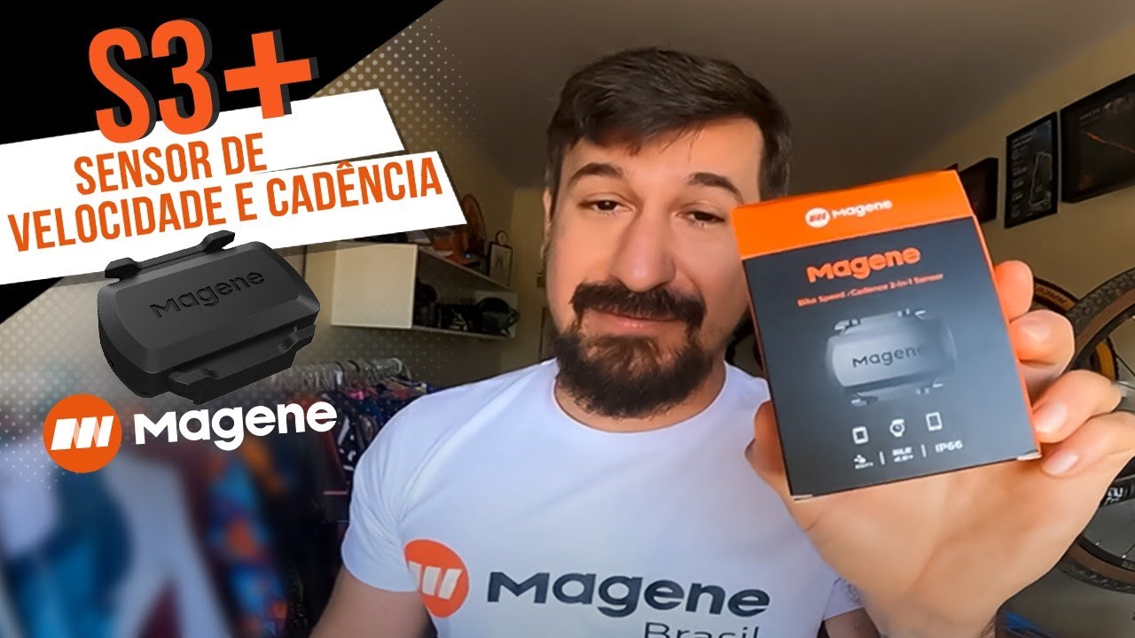 Magene Sensor S3+ (Velocidade e Cadência) - Bike King