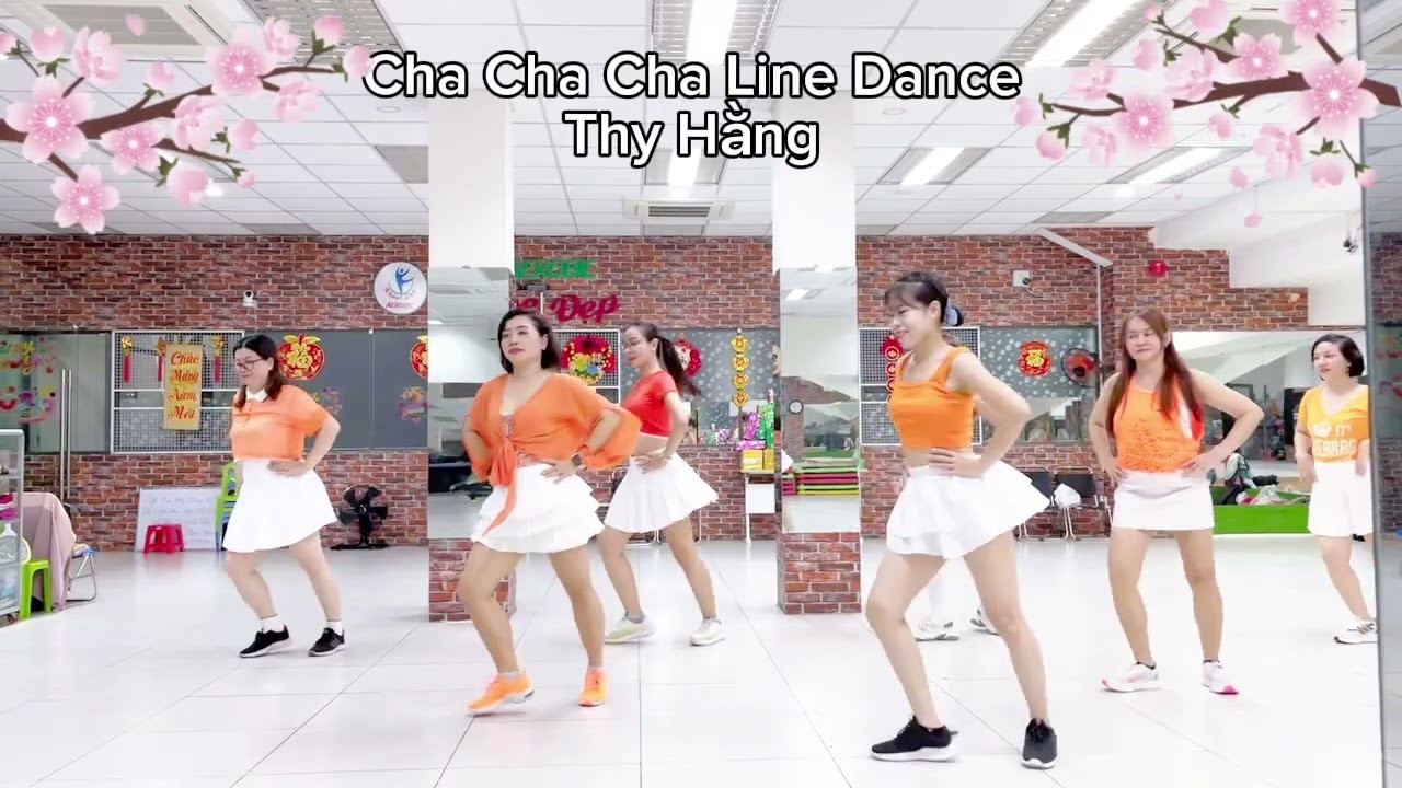 Bên Em Mùa Xuân cha cha cha | line dance #danvu 