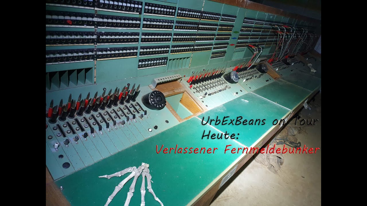 Verlassener Fernmeldebunker | UrbExBeans on Tour