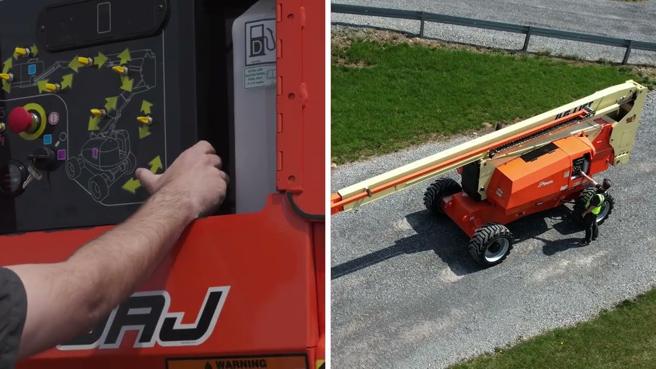 Articulating Boom Lift Controls and Indicators (800AJ)