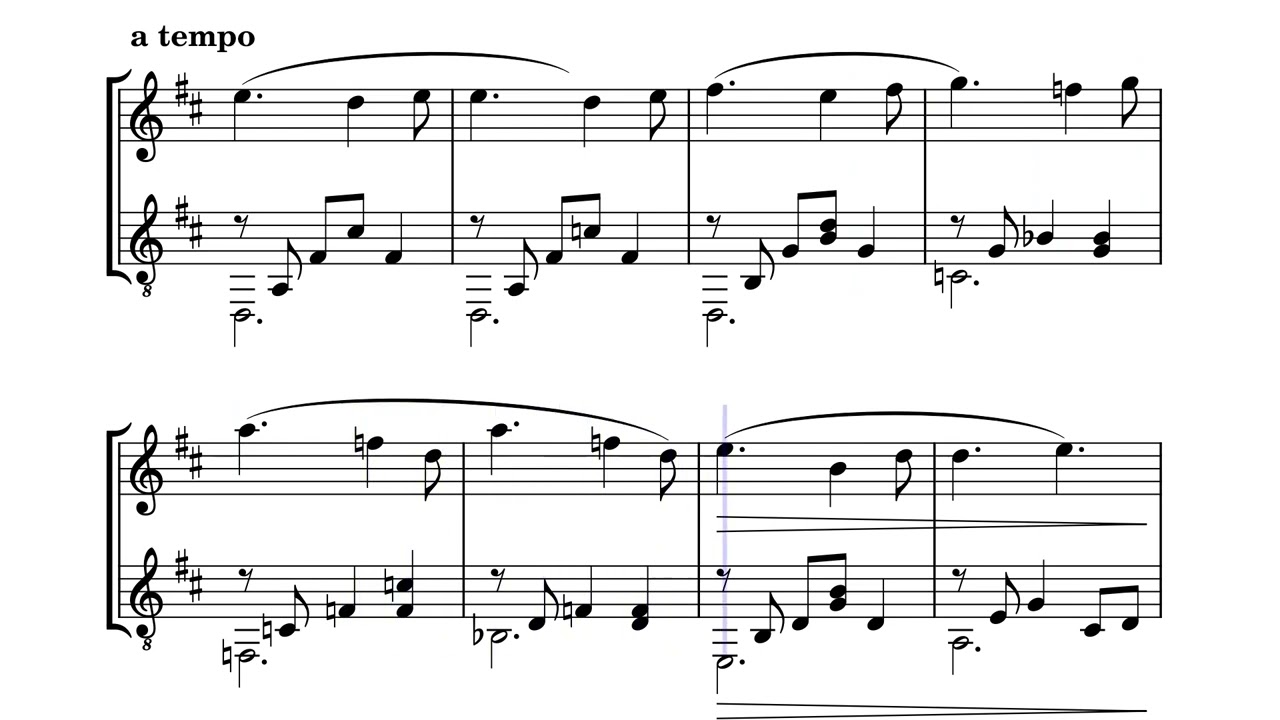 Valseana by Sergio Assad, arr Scott Boyd