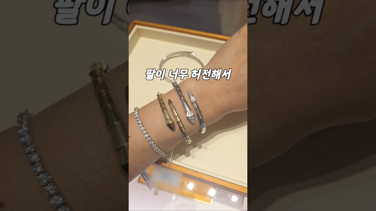 크고 반짝이는 거 사러갔는데 