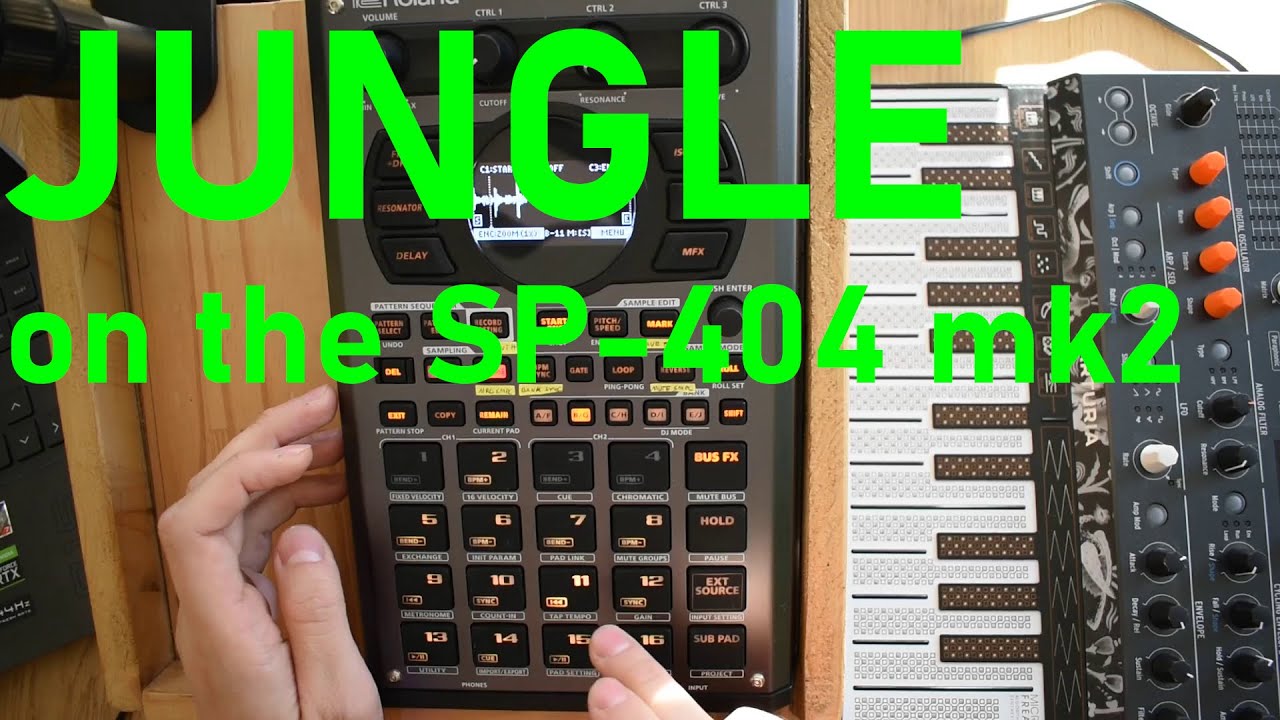 JUNGLE track on the SP-404 mk2