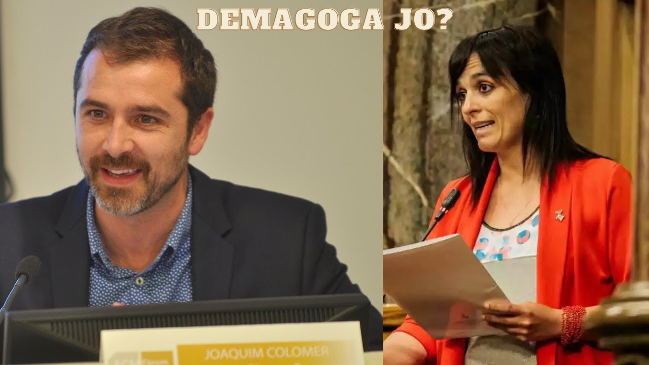 (VÍDEO) Diuen DEMAGOGA a SÍLVIA ORRIOLS i RESPON CONTUNDENT