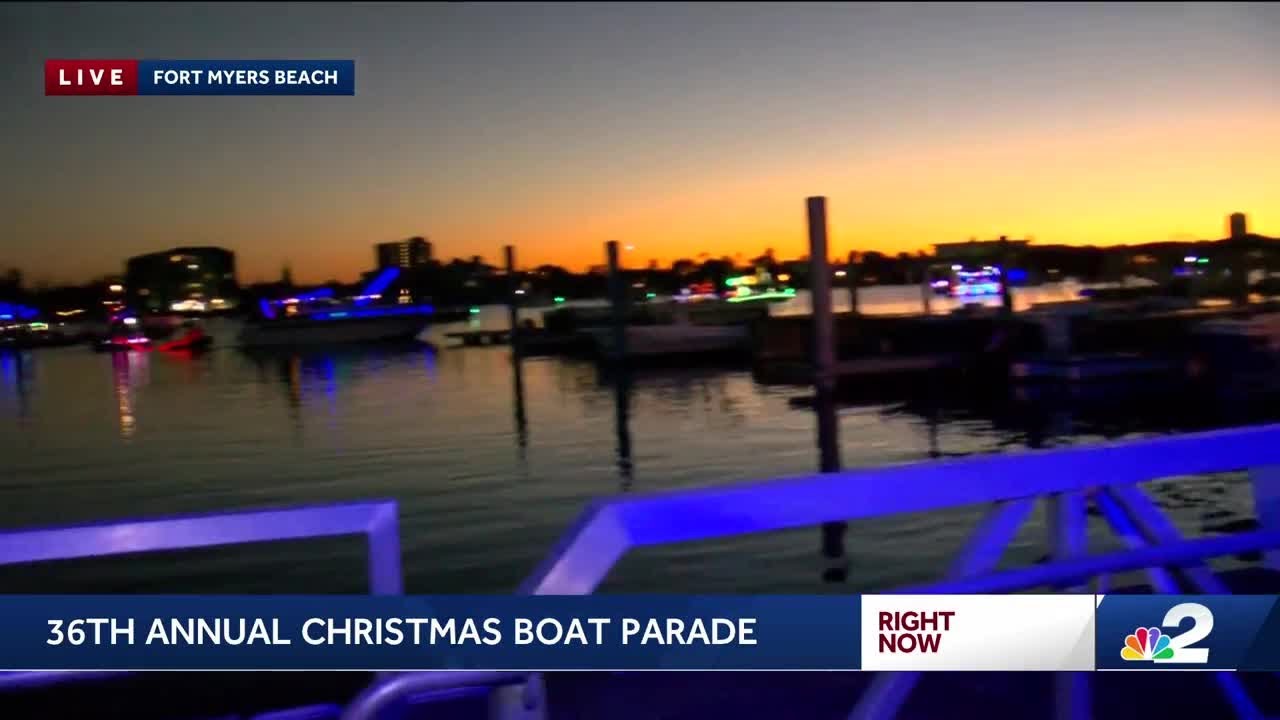Fort Myers Beach Christmas Boat Parade draws large crowd