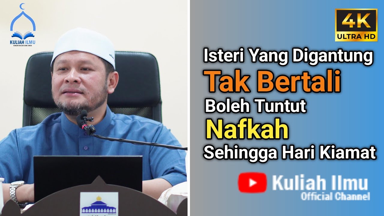 Isteri Yg Digantung Tak Bertali, Dia Boleh Tuntut Nafkah Sehingga Hari Kiamat | Ustaz Haryanto Rizal