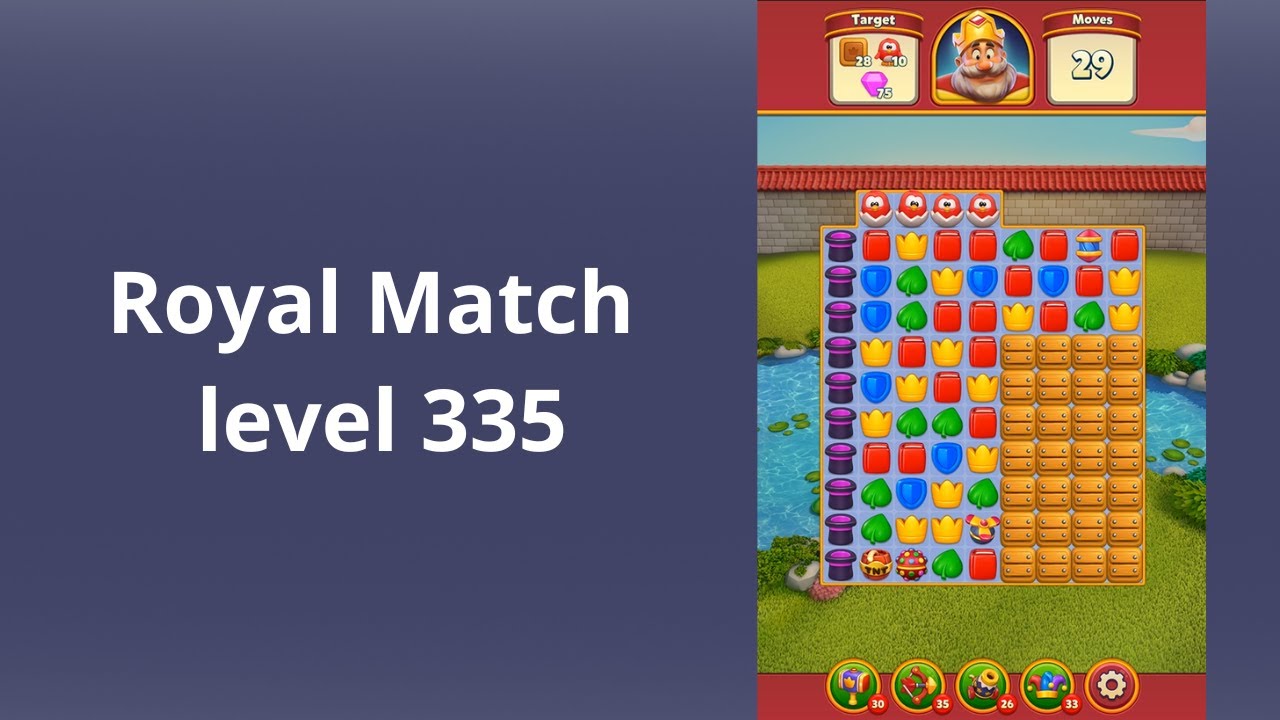 Royal Match Level 333 - BOOSTERS