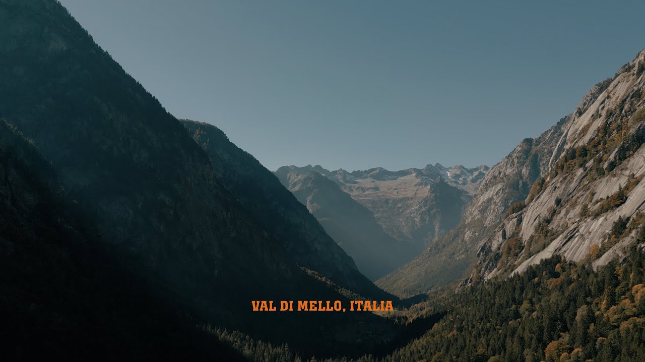 Italian Mountains in 4K. Val Di Mello. DJI Mini3 Pro