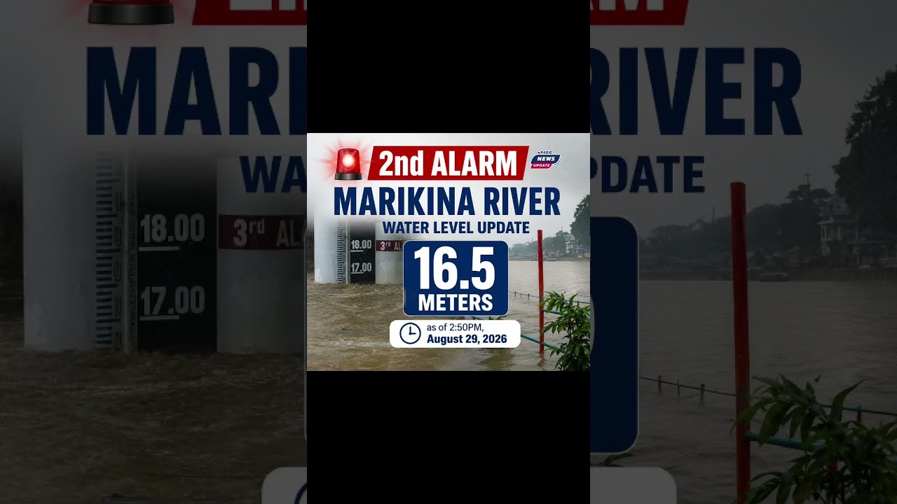 2nd alarm Marikina River #weather #weatherupdate #pasigcity #pasignewsupdate #pasig