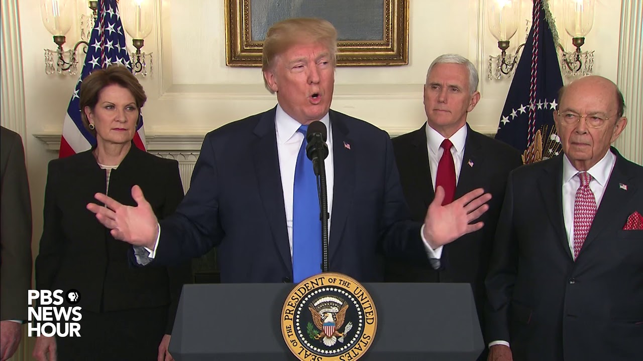 WATCH: Trump signs order punishing China on trade