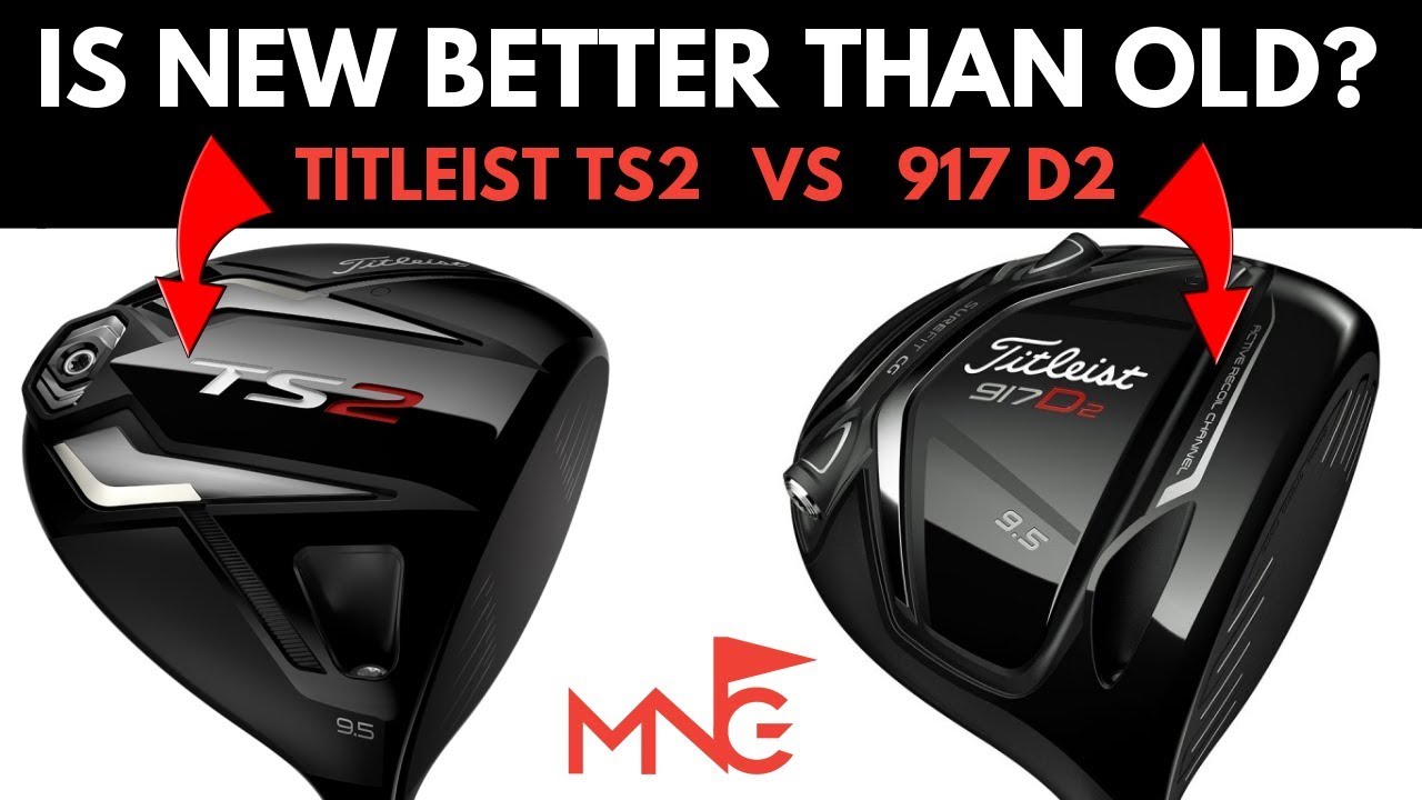 Драйвер Titleist TS2 против Titleist 917 D2 — новый лучше старого?