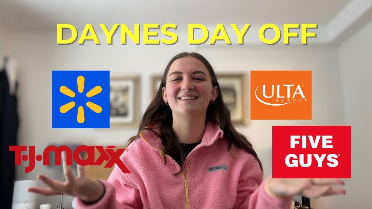 Dayne's Day Off | TJ Maxx, Walmart and more shopping haul