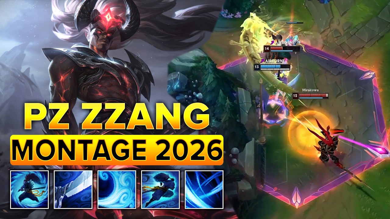 PzZZang Yasuo Montage 2026 - B&oacute;g Yasuo