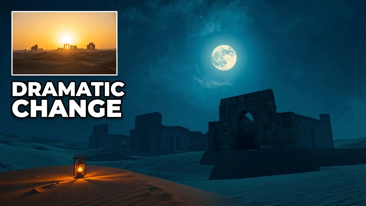 Full Moon & Silhouettes | Persian Ambient Evening