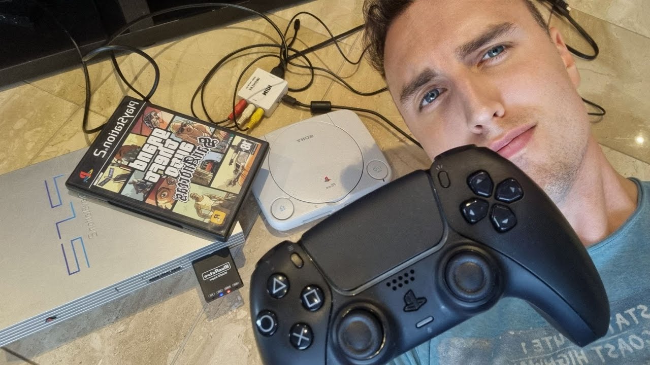 Как играть на PS1 и PS2 с помощью беспроводного контроллера — Blue Retro PSX