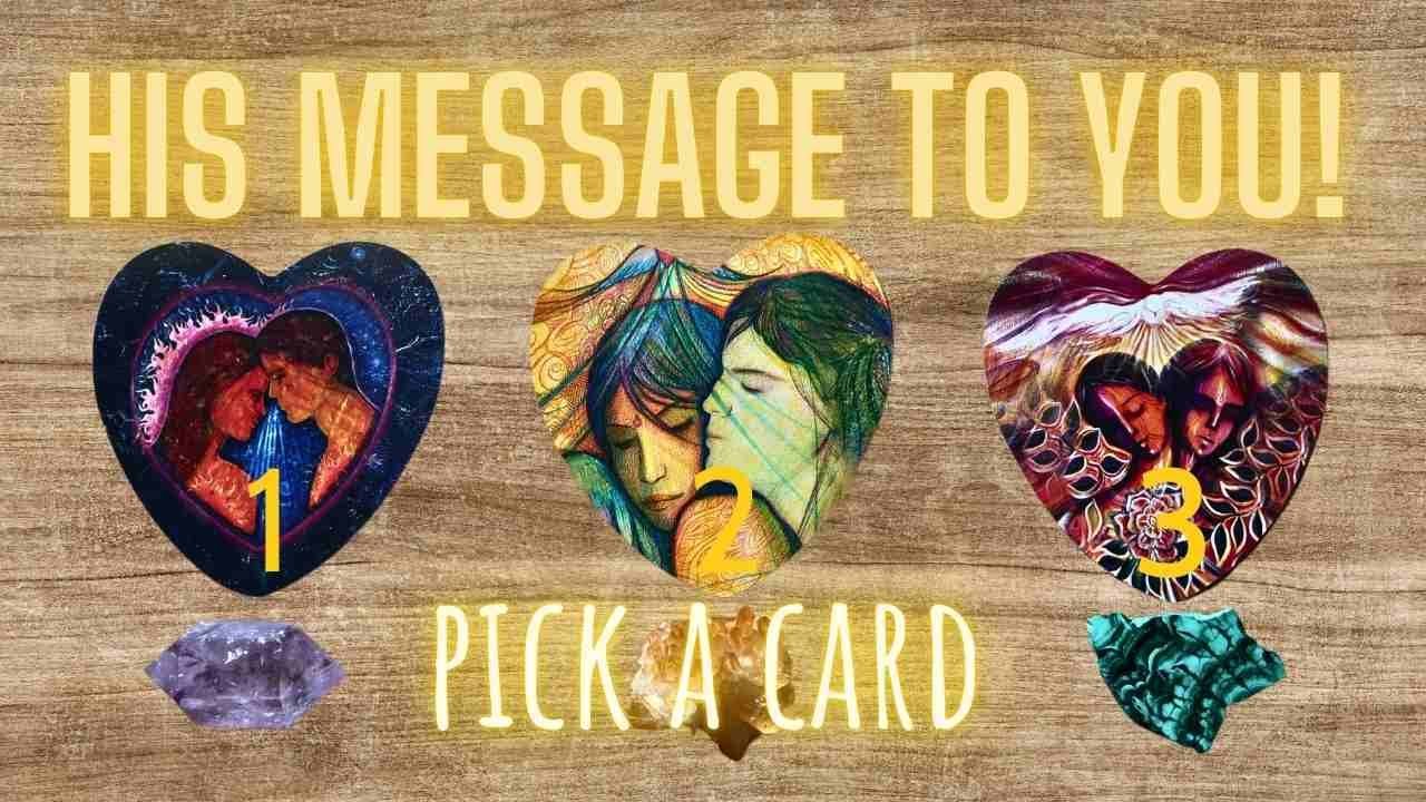 THEY WANT YOU TO KNOW THIS!.. - His / Her Message to YOU! 🌈✨🌙 + FREE Tarot reading for YOU ✨ / love