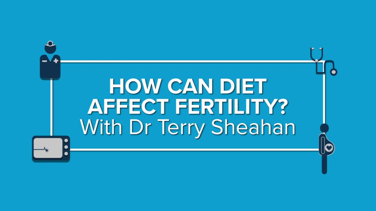 How can diet affect fertility?
