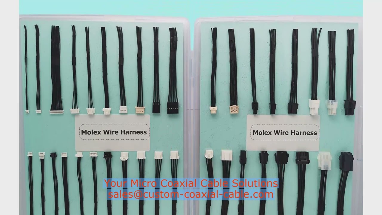 IPEX 20848-020T-01 lvds connector to hdmi EVAFLEX 5-SE 30P en45545 rail compliant micro-coax cable r