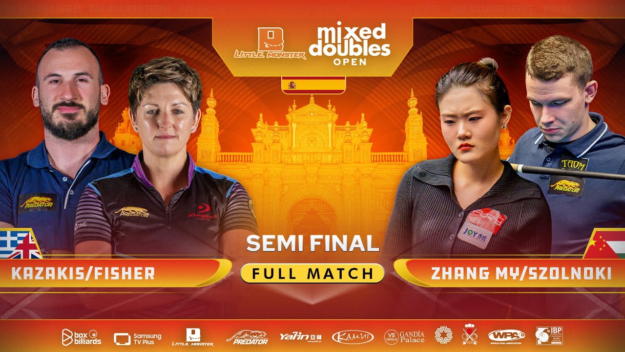 FISHER/KAZAKIS v ZHANG MY/SZOLNOKI - SEMIFINAL - 🇪🇸 LITTLE MONSTER MIXED DOUBLES OPEN 2025