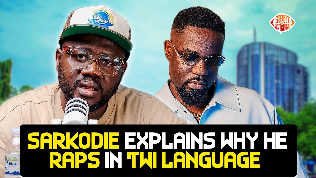 SARKODIE EXPLAINS WHY HE RAPS IN TWI 