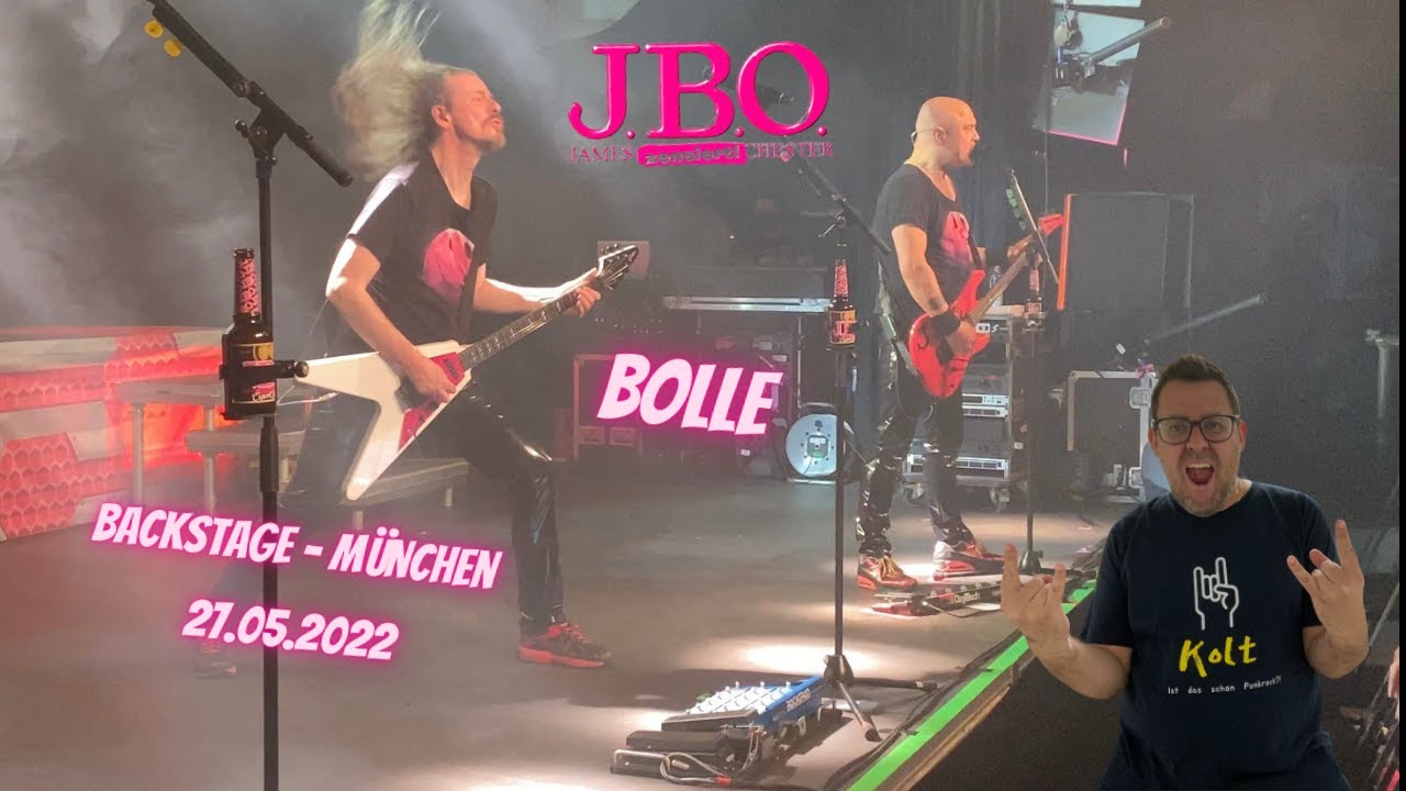 J.B.O. - Bolle - live - Backstage München - 27.05.2022