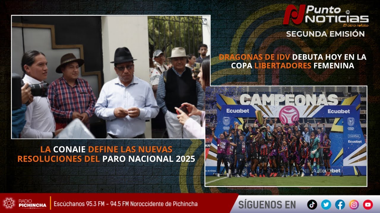 🔴 EN VIVO | La CONAIE define las nuevas resoluciones del Paro Nacional 2025