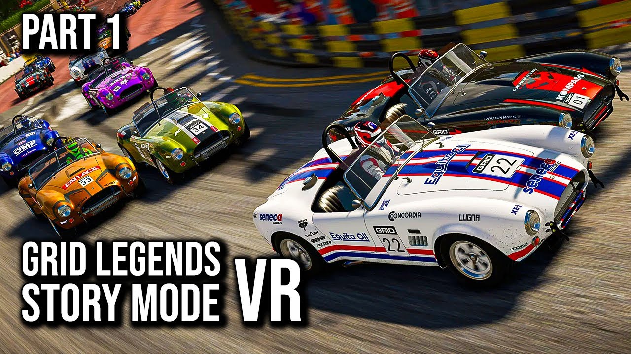 Grid Legends VR | Story Mode Part 1 | 60FPS - No Commentary