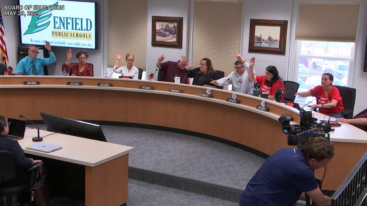 Enfield, CT - Board of Education - May 29, 2024