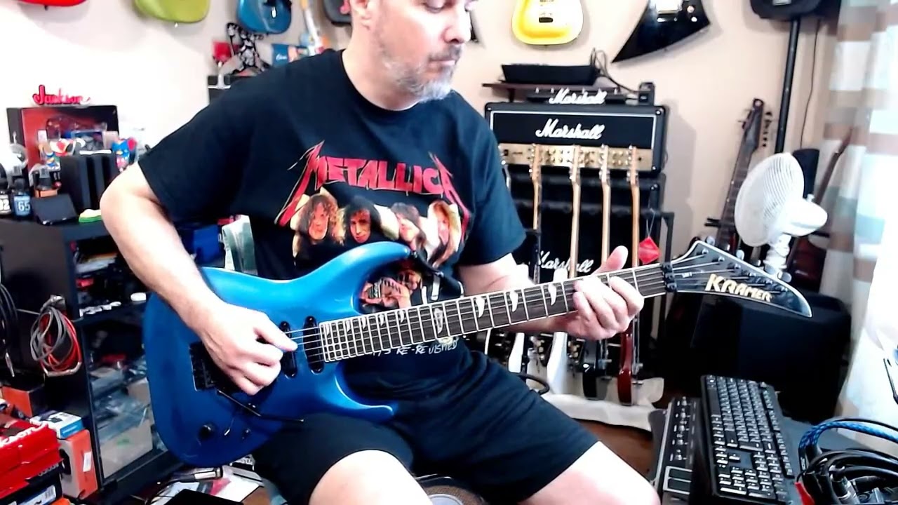 Kramer SM-1 Metallica Sad but true