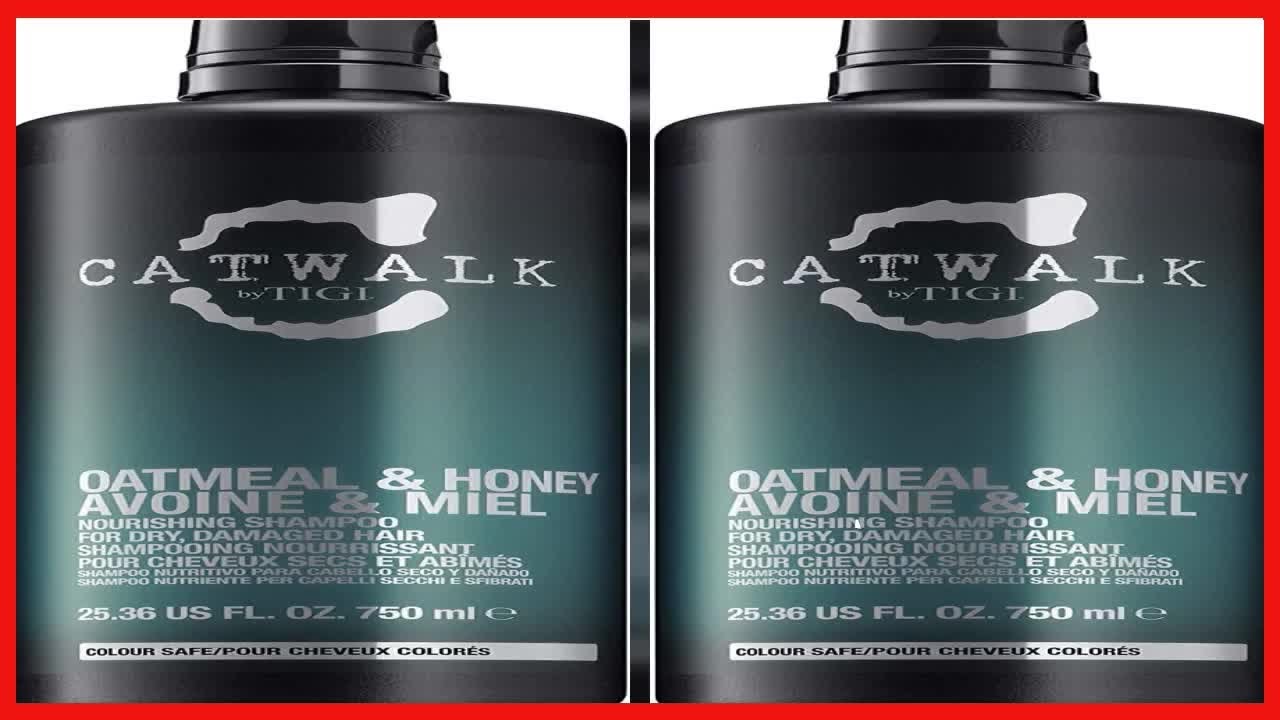 Great product -  TIGI Catwalk Oatmeal and Honey Nourishing Shampoo for Uni, 25.36 Ounce