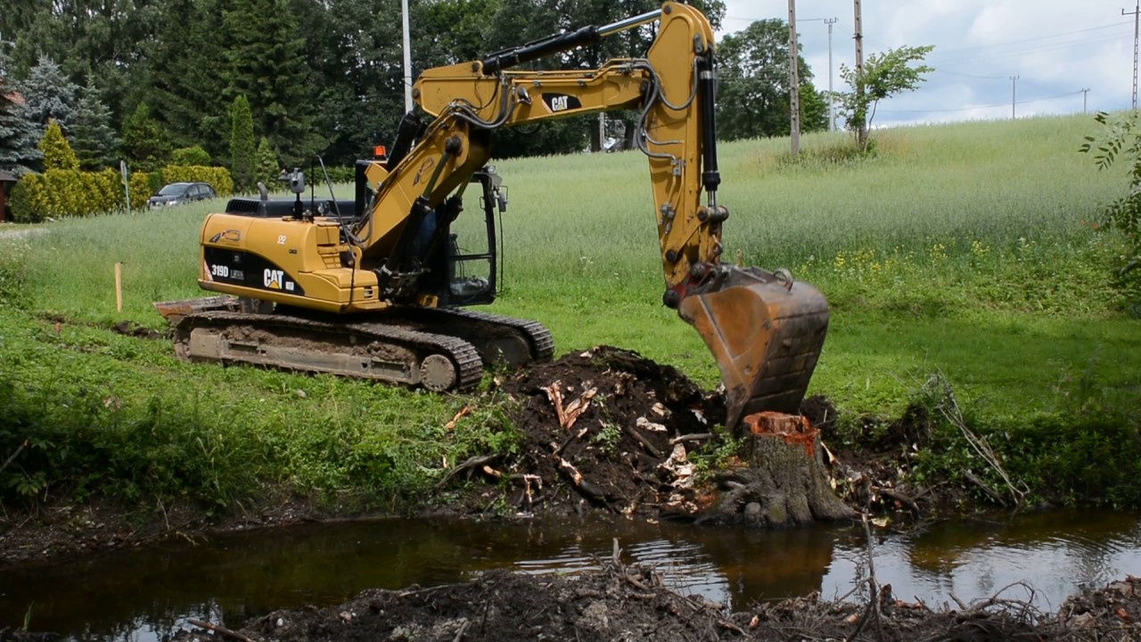 Sedranki - koparka gąsienicowa Cat 319D