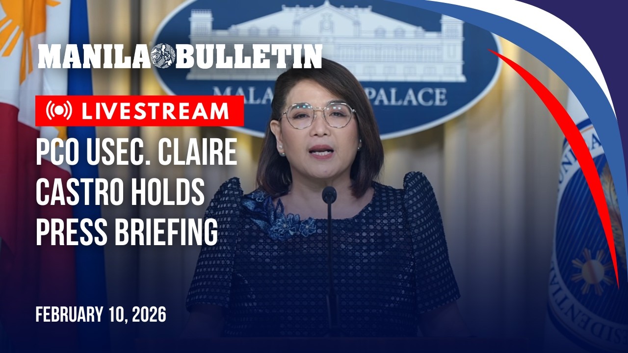 LIVE: PCO Usec. Claire Castro holds press briefing | Feb. 10