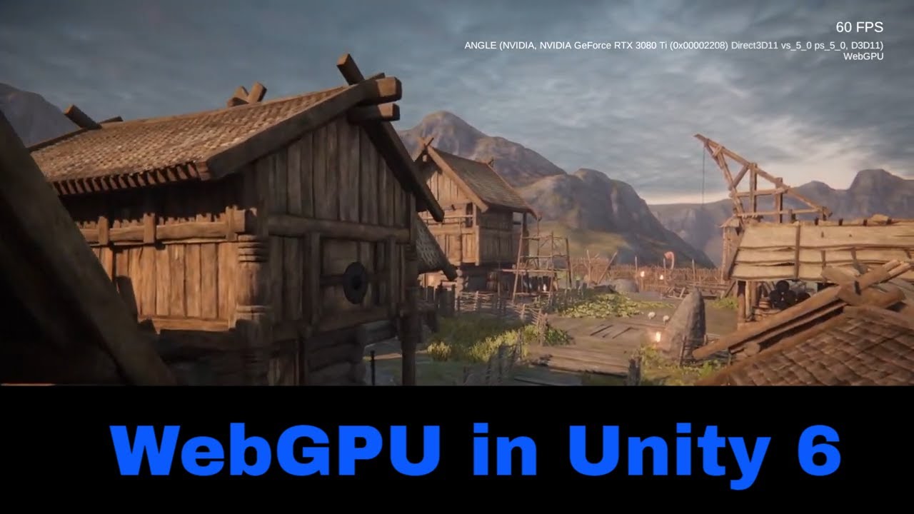 Unity 6 - Building to WebGPU