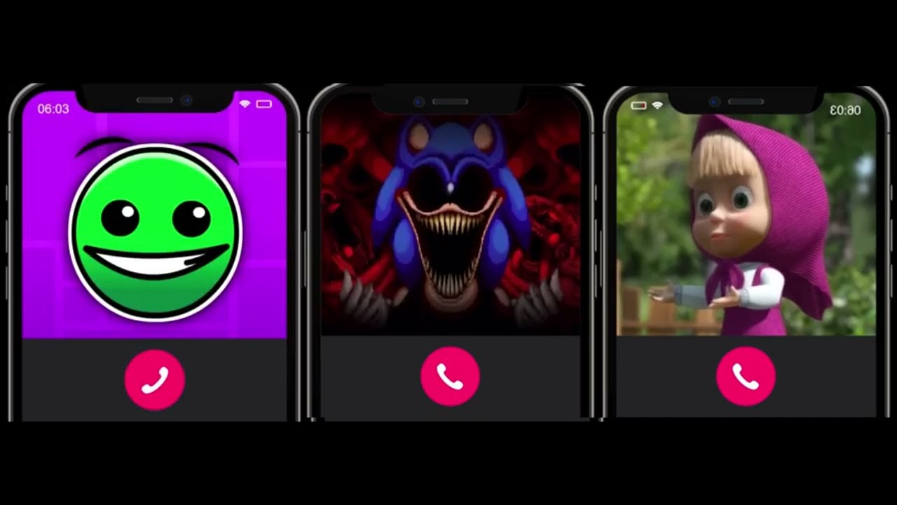 SCARY MASHA CALLS SCARY SONIC