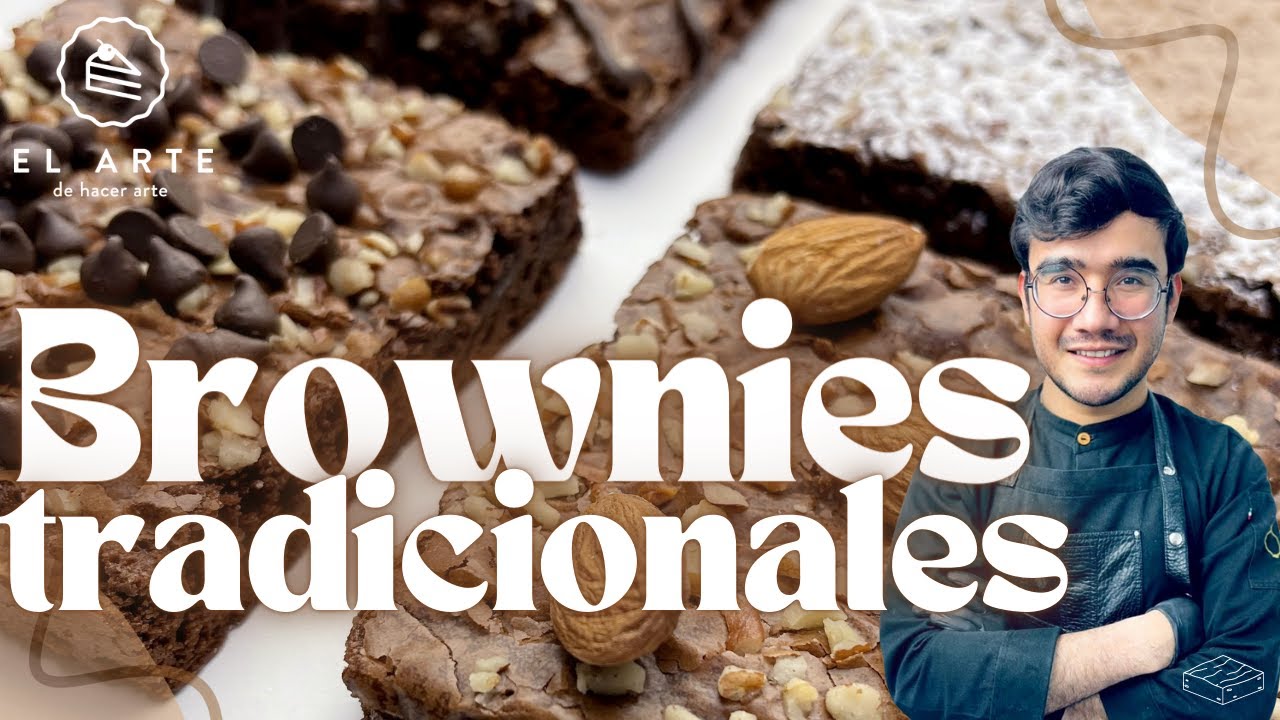 🍫 La receta original de Brownies Tradicionales para vender 🤑 - El arte de hacer arte