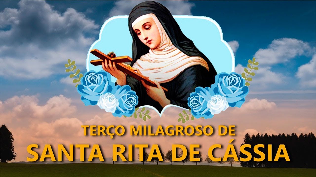 TERÇO MILAGROSO DE SANTA RITA DE CÁSSIA