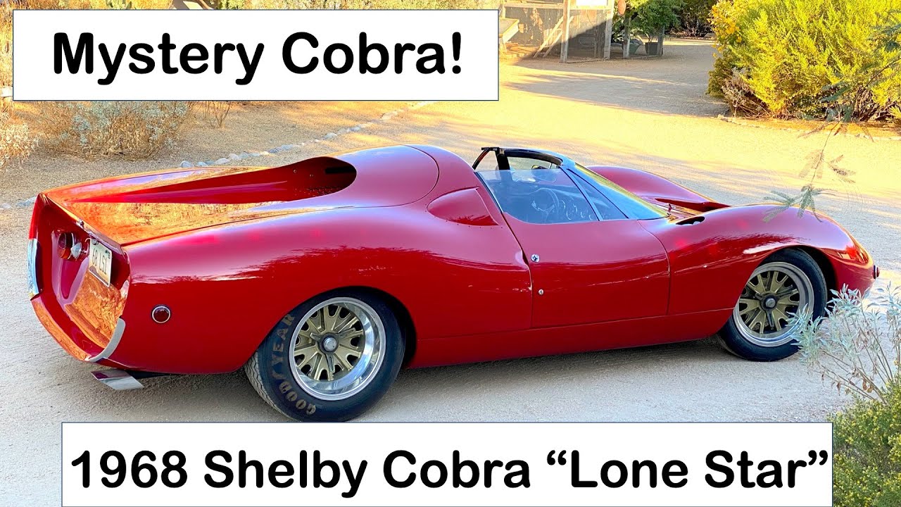 1968 Shelby Cobra Mk III LoneStar - Mike Shoen's 1 of 1 289 HiPo Shelby Concept Car