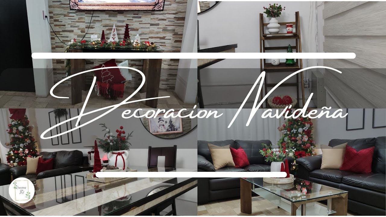 Decoración de sala y comedor para esta navidad 2025