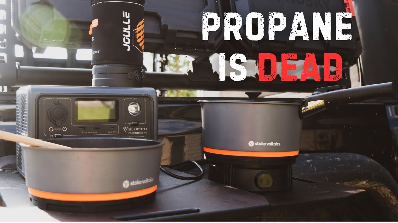 Ditch the Propane: Why the Stoke Voltaics Nomad Cooking System is the Future of Off-Grid Cooking!