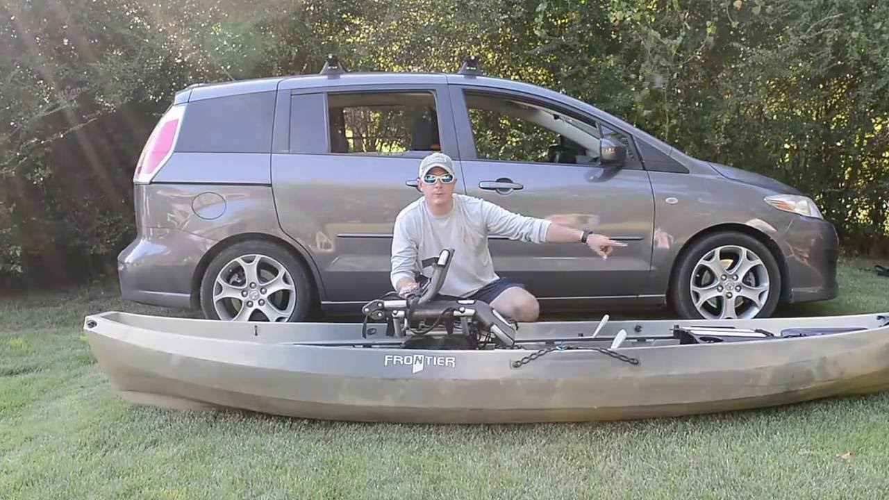 Car topping big/heavy kayaks the easy way