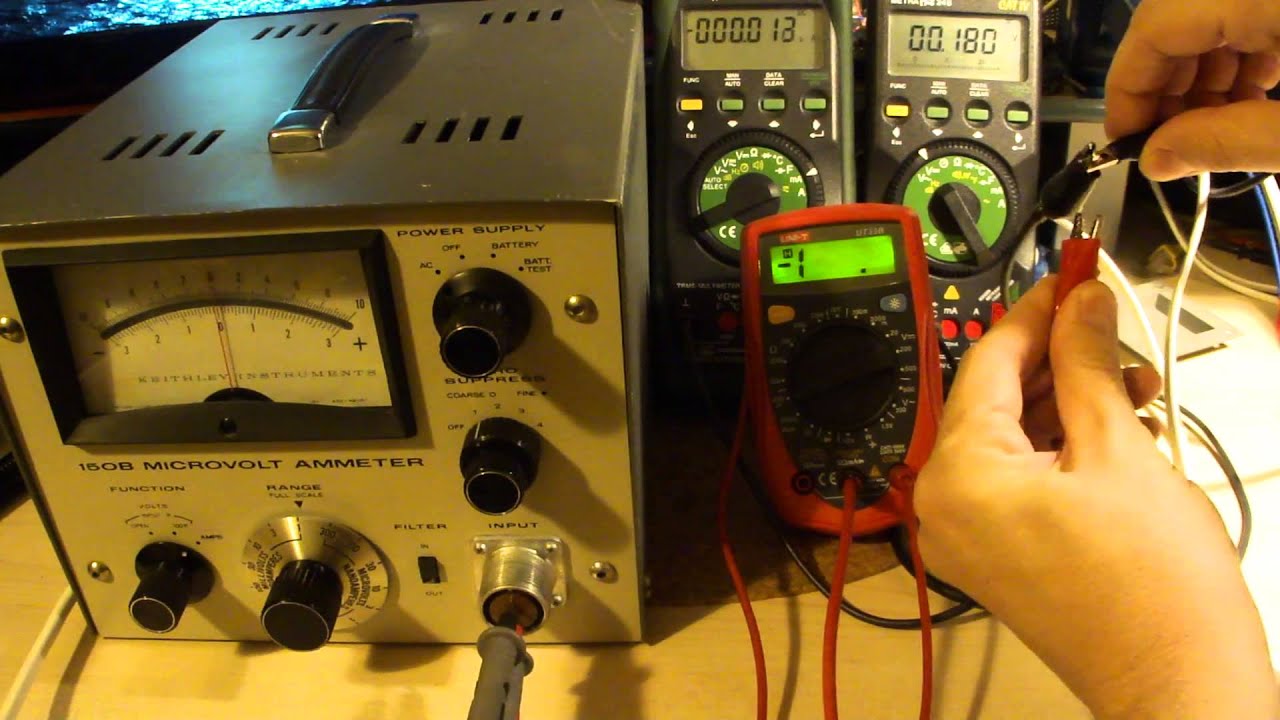 Pomiar małego natężenia µA (microamper) - ver.II