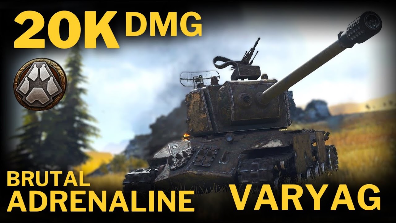 20K Dmg in VARYAG - Wot - STEEL HUNTER - Brutal Adrenaline 