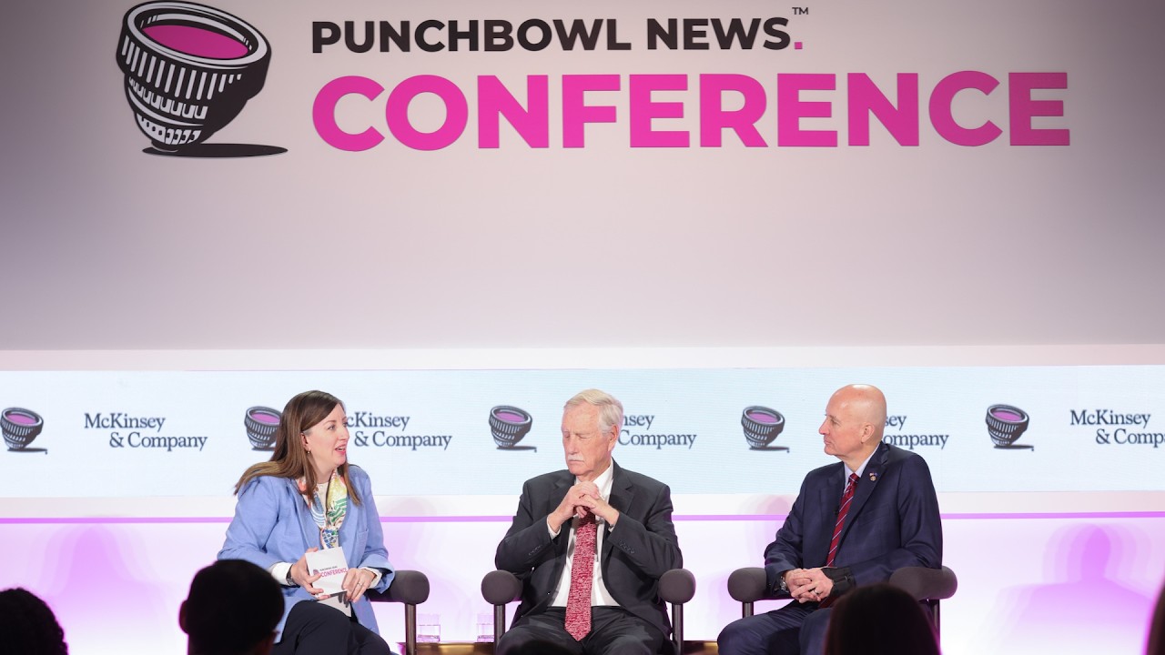 Конференция: Лидерство с участием сенаторов Ангуса Кинга (независимый, штат Мэн) и Пита Рикеттса ...