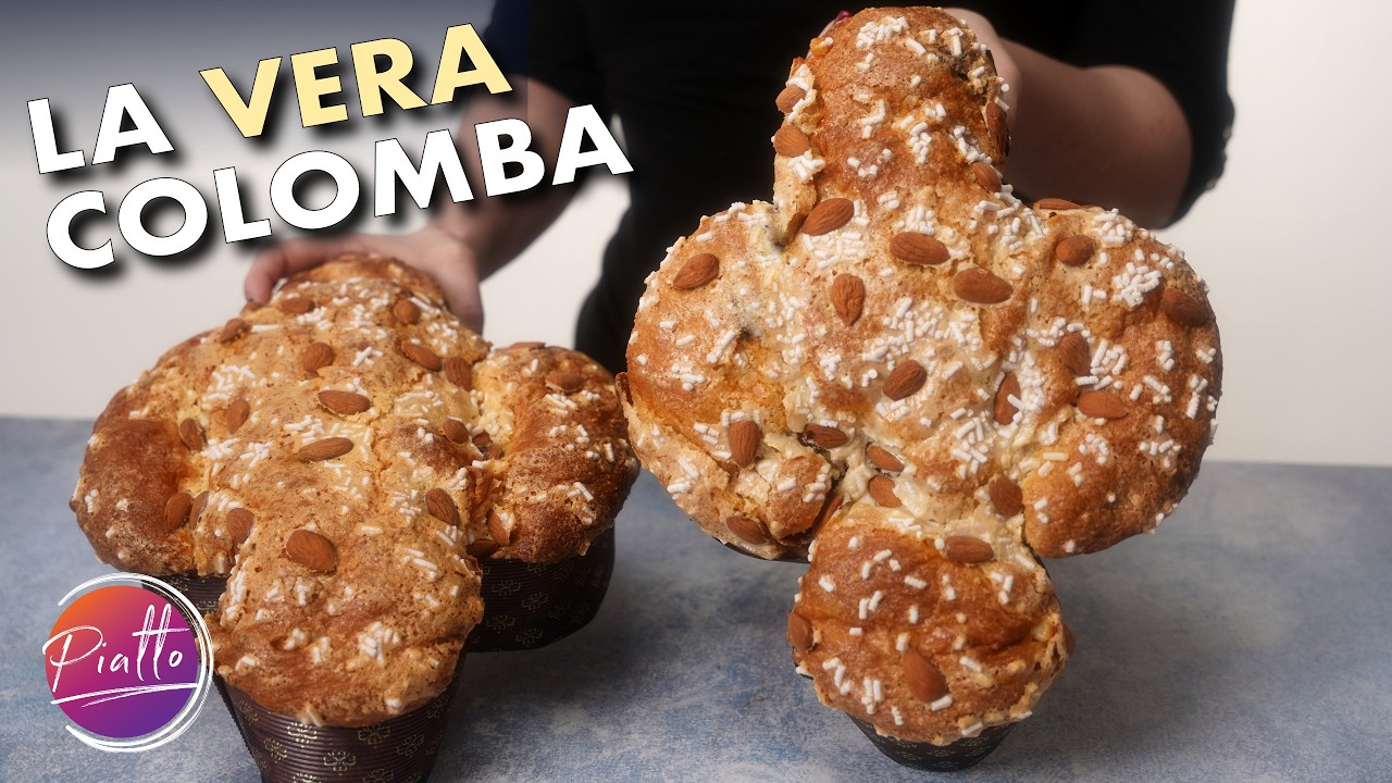 Colomba di Pasqua Ricetta Ufficiale - con Lievito Madre - Tutti i Segreti